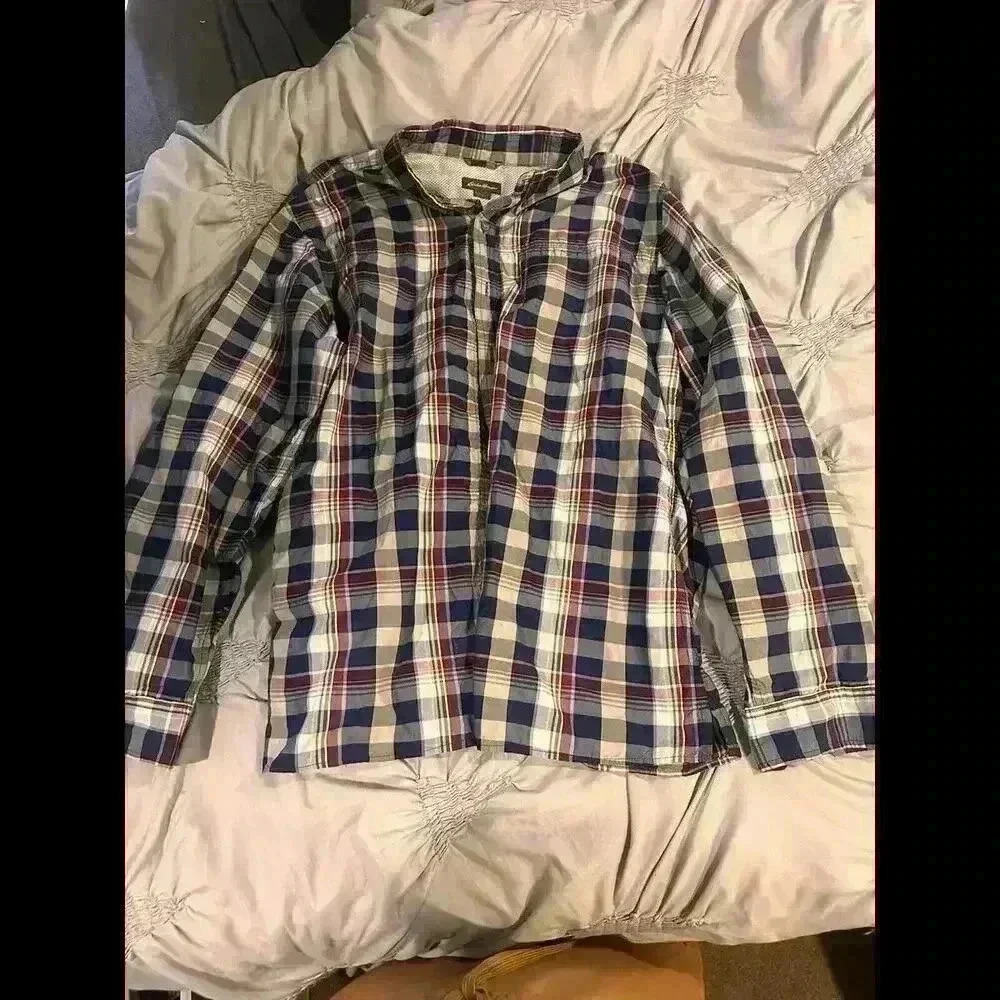 EDDIE BAUER  Long Sleeve SHIRT - L